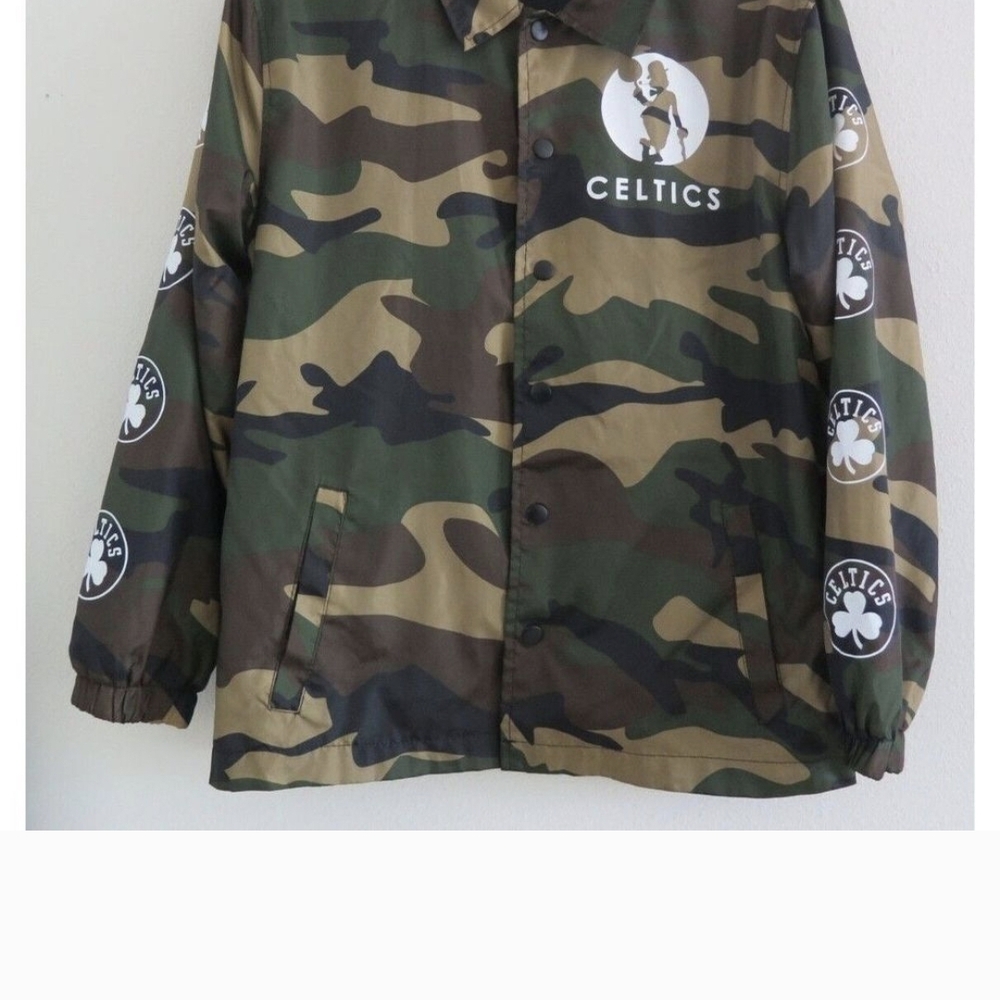 NBA Camouflage Raincoat - Green and Brown